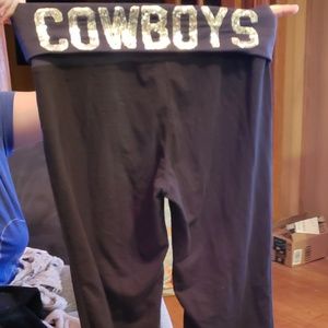 VS Pink Dallas Cowboys yoga pants